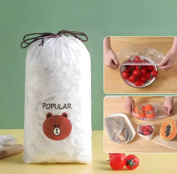 Disposable Flexible Transparent Plastic Food Storage Bags