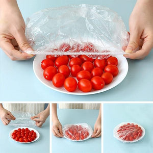 Disposable Flexible Transparent Plastic Food Storage Bags