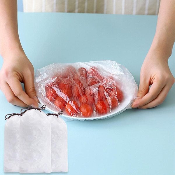 Disposable Flexible Transparent Plastic Food Storage Bags