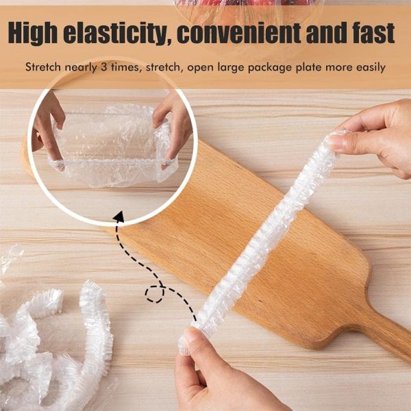 Disposable Flexible Transparent Plastic Food Storage Bags
