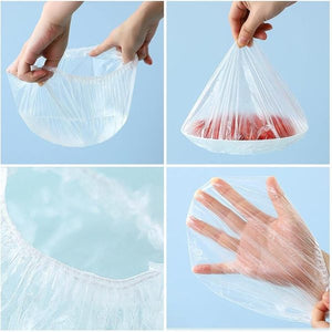 Disposable Flexible Transparent Plastic Food Storage Bags