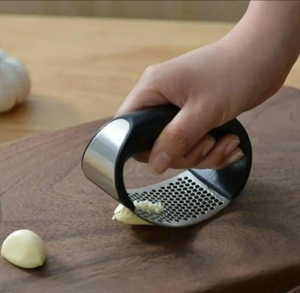 Stainless Steel Garlic Press