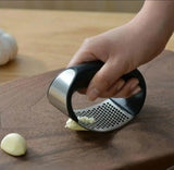 Stainless Steel Garlic Press