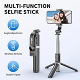 Multiple function selfie stick
