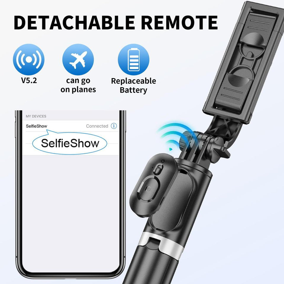 Multiple function selfie stick