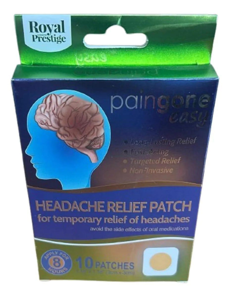 10 Pcs Headache Patches – Fast, Non-Invasive Pain Relief