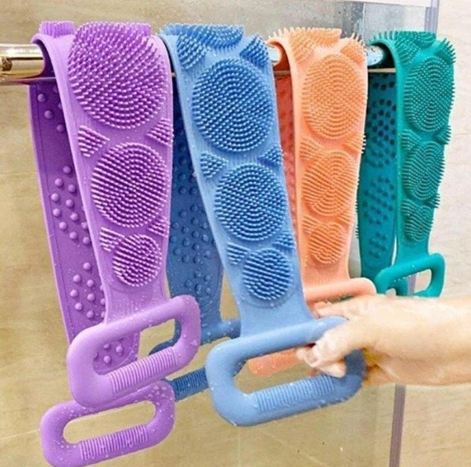 Double Side Bath Belt And Scrubber