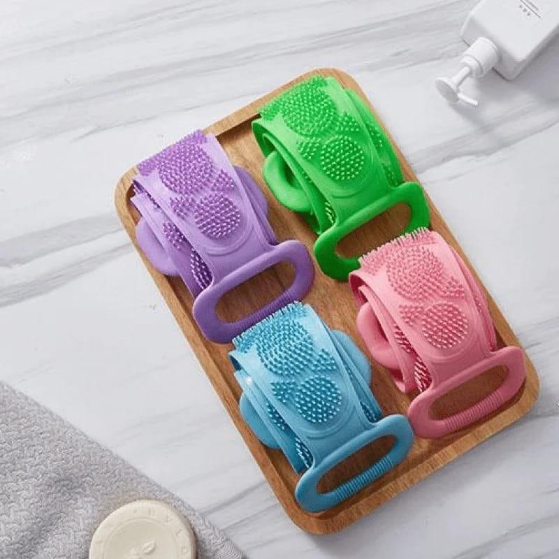Double Side Bath Belt And Scrubber