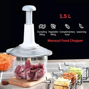 Hand Push Manual Food Chopper