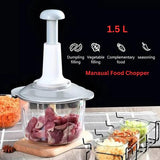Hand Push Manual Food Chopper
