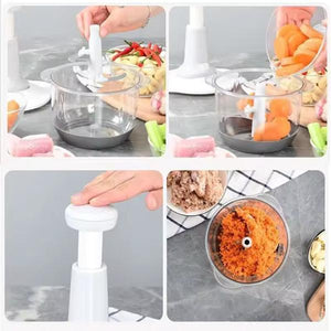 Hand Push Manual Food Chopper