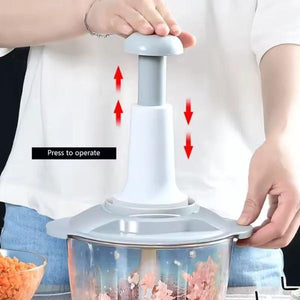 Hand Push Manual Food Chopper