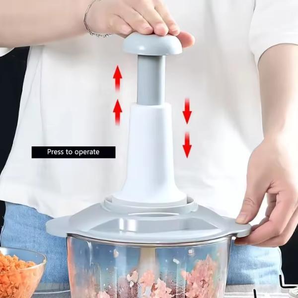 Hand Push Manual Food Chopper
