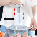 Hand Push Manual Food Chopper