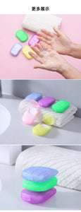 Portable Mini Paper Soap – Travel Hand Wash Sheets(Random Color)