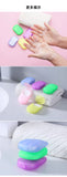 Portable Mini Paper Soap – Travel Hand Wash Sheets(Random Color)