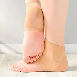 Anti Crack Silicone Heel Protector Socks