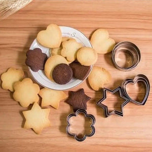 Cookie Cutter Set – 4 Shapes_12 Pcs