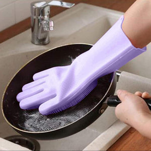 Rubber Magic Dishwashing Gloves