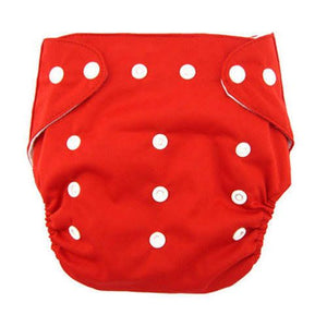 Baby Washable Flexible Diapers Adjustable ( Random Color)