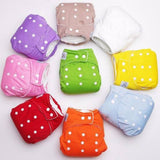 Baby Washable Flexible Diapers Adjustable ( Random Color)