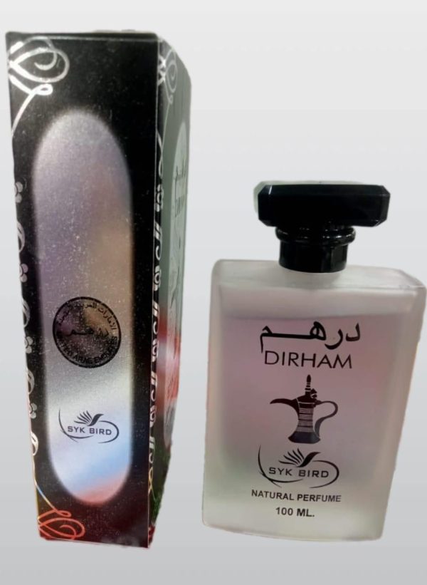 Dirham Natural Perfume by SYK Bird – Unisex for Mans, 100ml