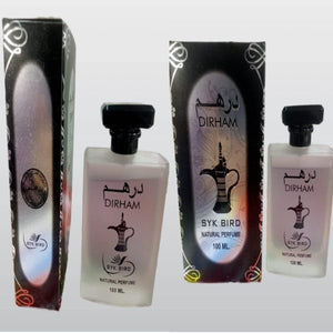 Dirham Natural Perfume by SYK Bird – Unisex for Mans, 100ml