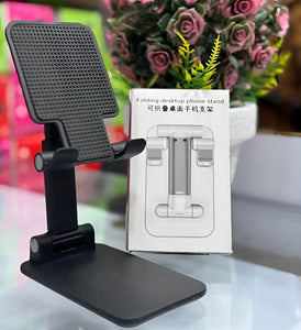 Foldable Phone & Tablet Stand – Flexible Desktop Holder