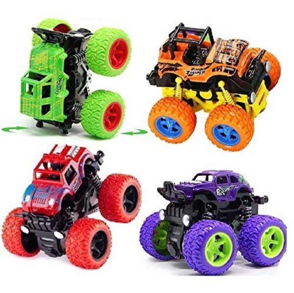 Push & Go Monster Trucks | High-Speed Toy Vehicles